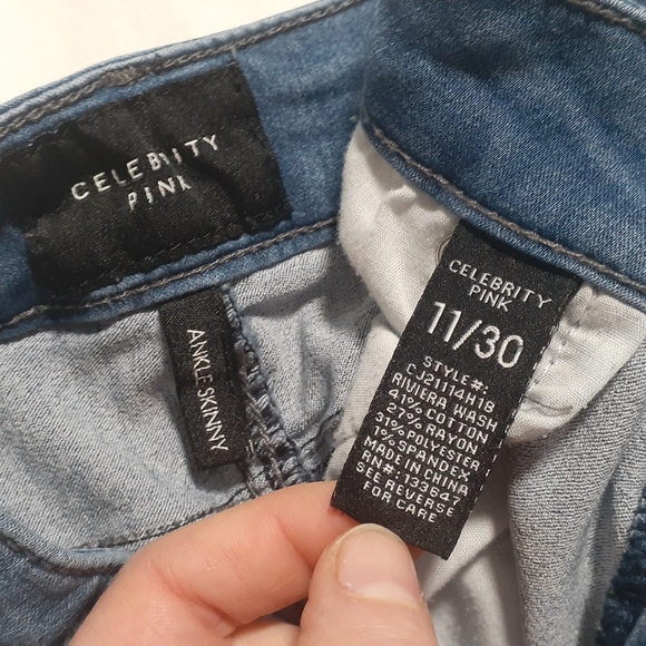 Celebrity Pink Ankle Skinny Size 11 Jeans - Picture 4 of 6